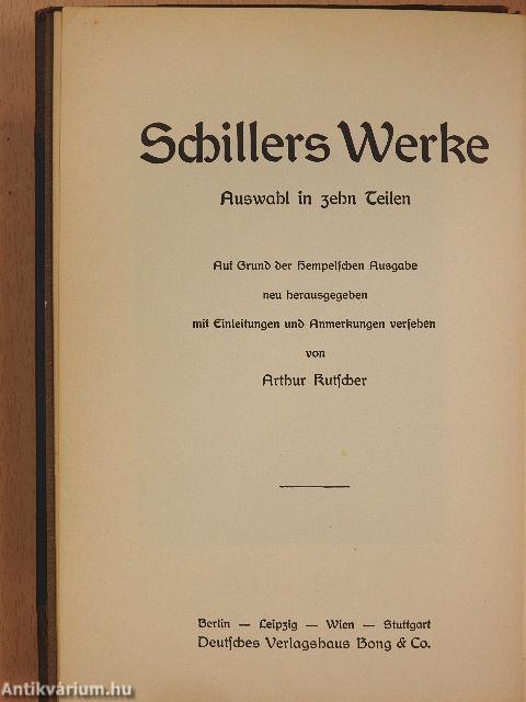 Schillers Werke 1-2. (gótbetűs)