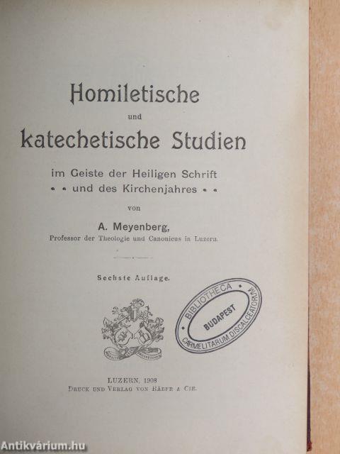 Homiletische und katechetische Studien
