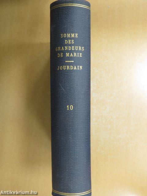 Somme des Grandeurs de Marie 10.