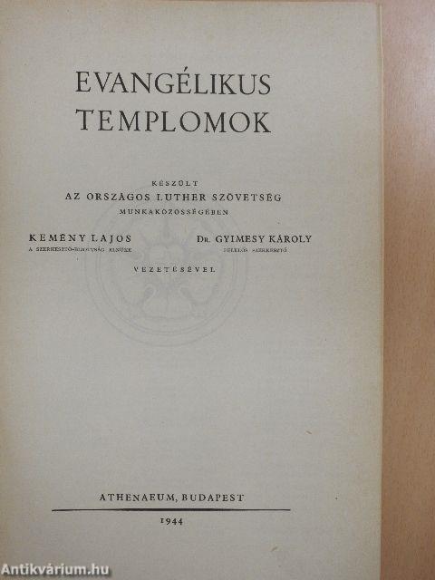 Evangélikus templomok