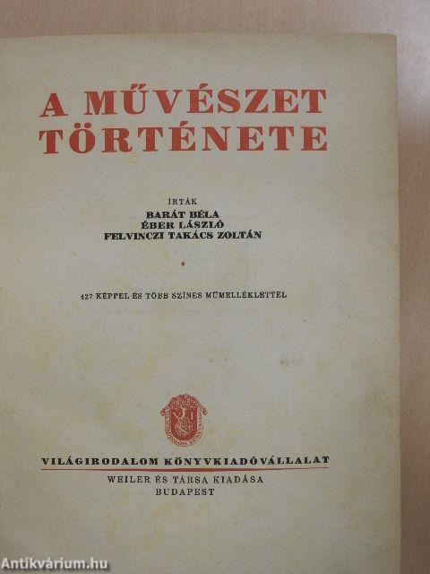 A művészet története