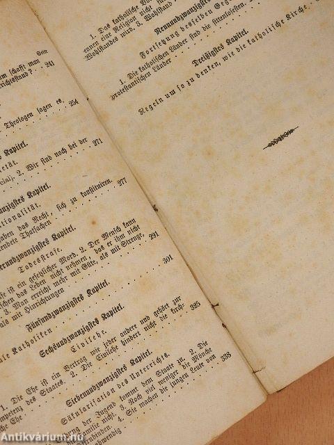 Handbuch populärer Antworten auf die am meisten verbreiteten Einwendungen gegen die Religion II. (gótbetűs) (töredék)