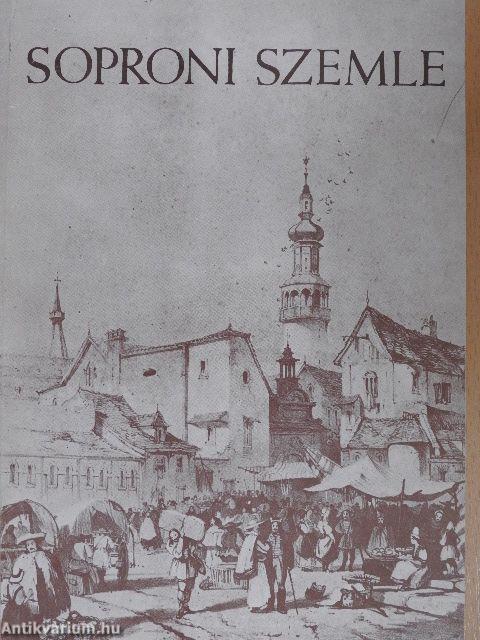 Soproni Szemle 1993/4.