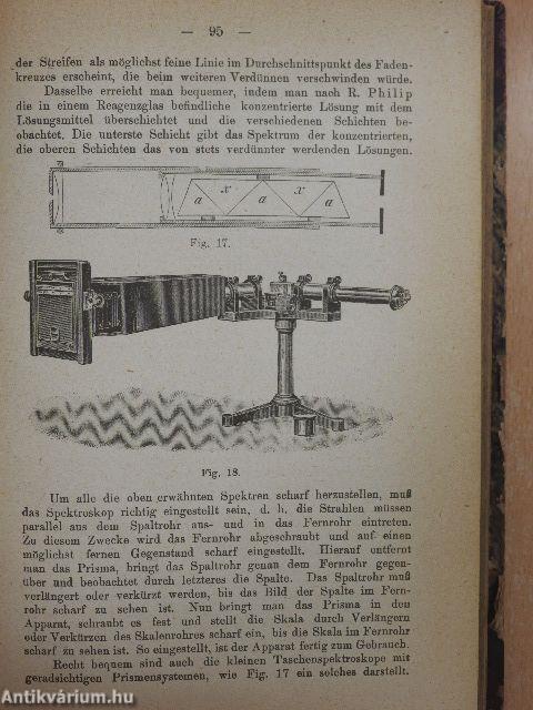 Kurzes Lehrbuch der analytischen Chemie in Zwei Bänden I.