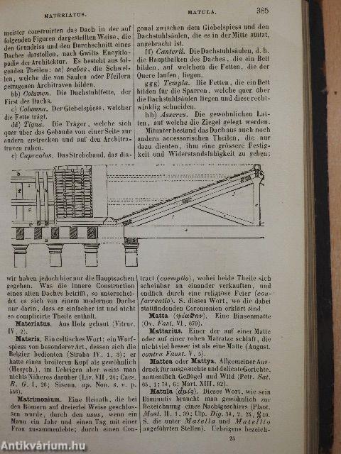 Illustrirtes Wörterbuch der Römischen Alterthümer