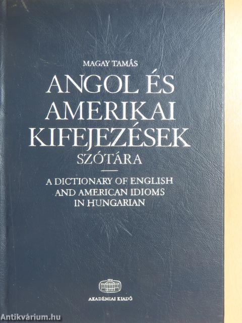 Angol és amerikai kifejezések szótára