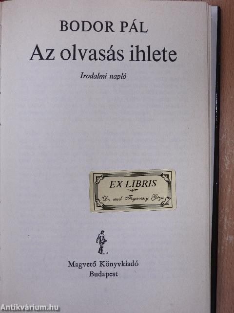 Az olvasás ihlete