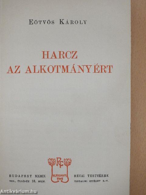 Harcz az alkotmányért