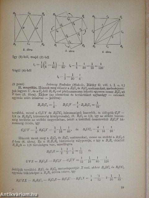 Középiskolai matematikai lapok 1964/1.