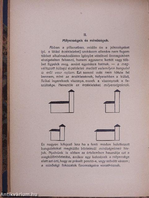 A romantikától az ekszpresszióig/Esztopszichofizikai tanulmányok I.