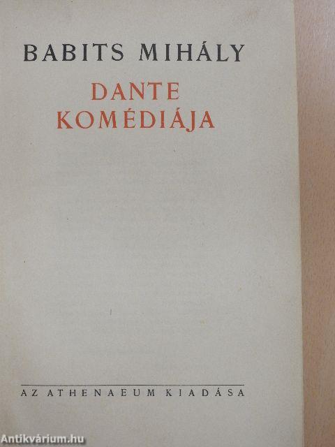 Dante Komédiája