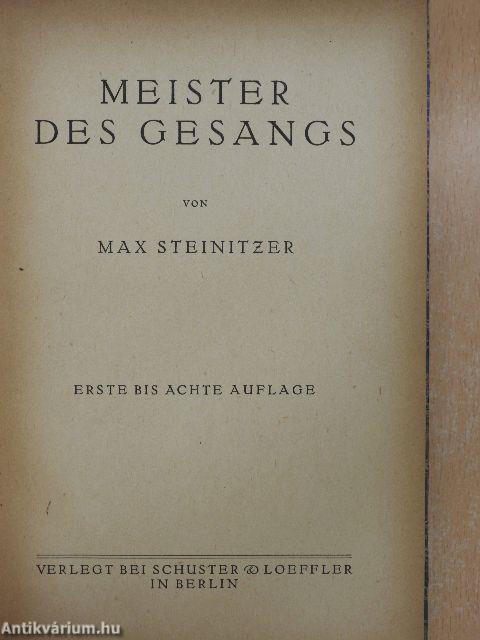 Meister des Gesangs