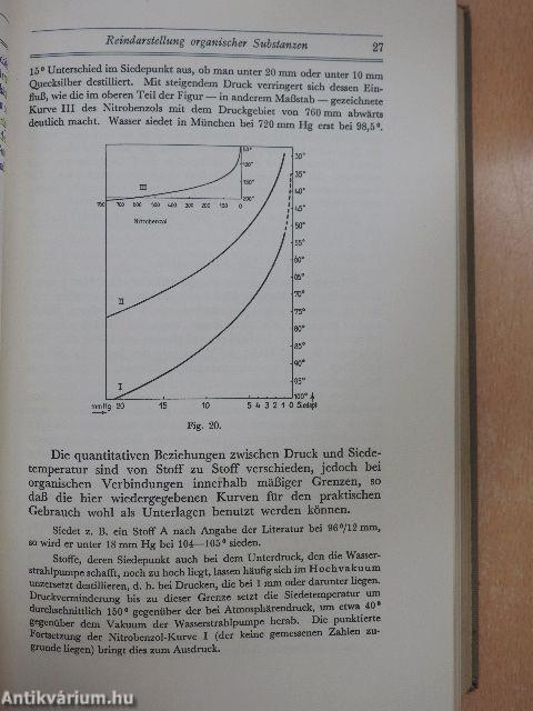 Die Praxis des Organischen Chemikers