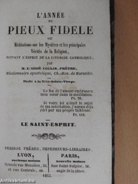 L'année du pieux fidele - Le Saint-esprit