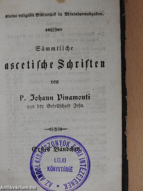 Die geistlichen Uebungen des heiligen Ignatius I. (gótbetűs)