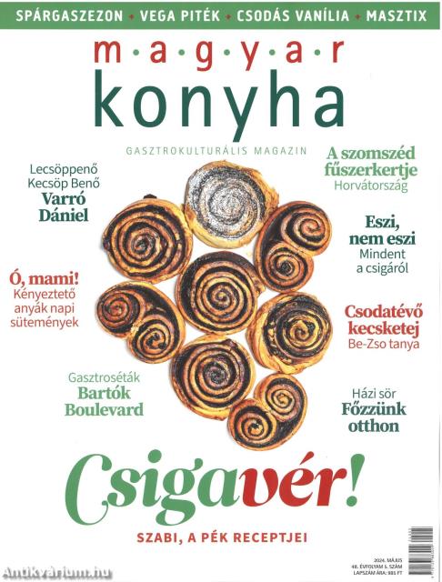 Magyar konyha magazin 2024. május