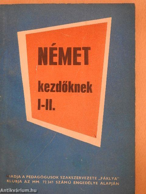 Német kezdőknek I-II.