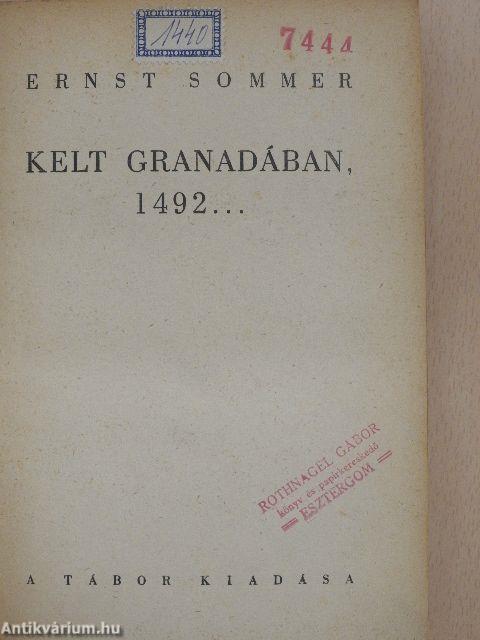 Kelt Granadában, 1492...