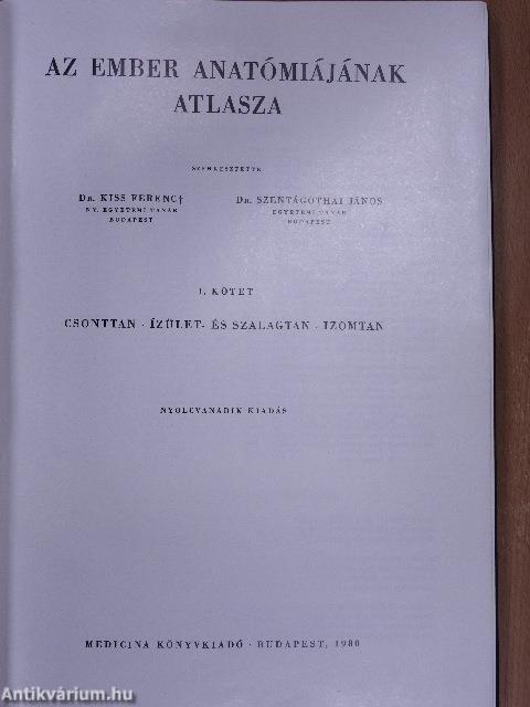 Az ember anatómiájának atlasza 1-3.
