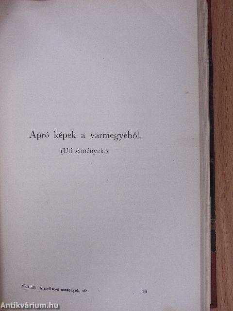 A szelistyei asszonyok/A szökevények/Apró képek a vármegyéből