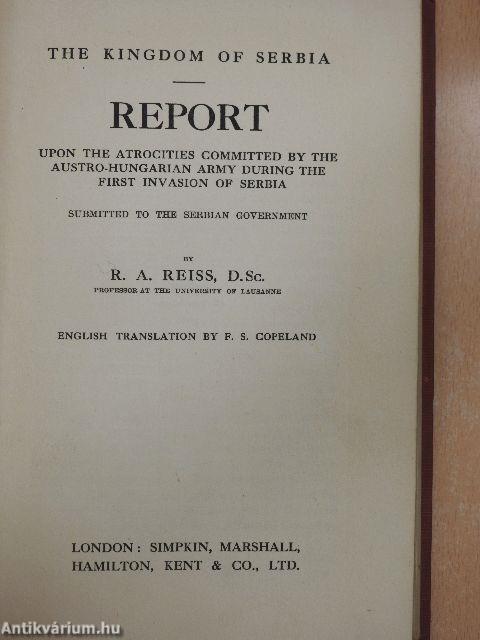 The Kingdom of Serbia - Report