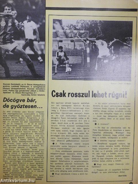 Képes Sport 1982. szeptember 7.