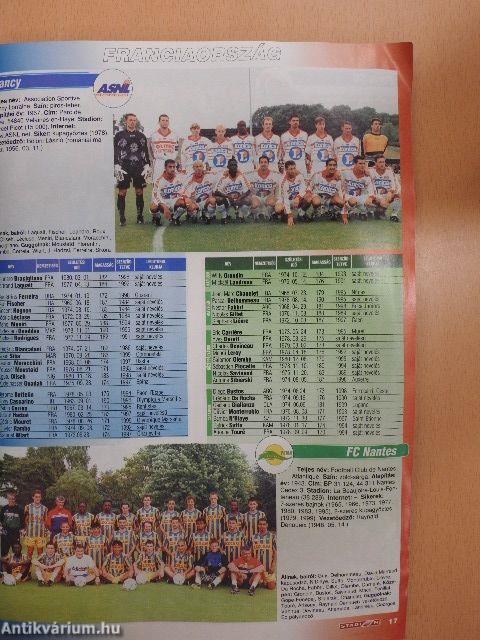 Európai futballrajt 1999-2000