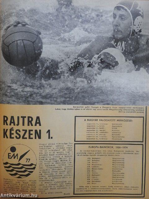 Képes Sport 1977. augusztus 9.