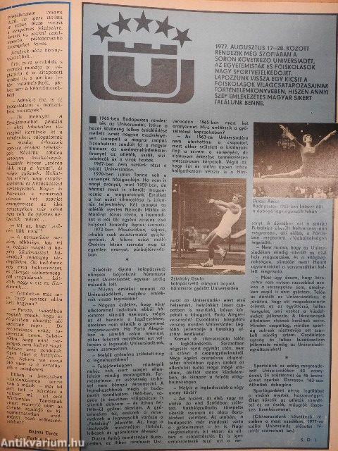 Képes Sport 1977. augusztus 9.