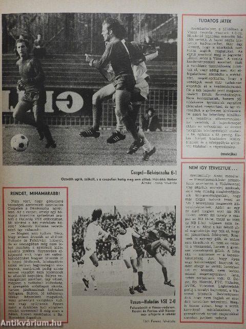 Képes Sport 1977. november 8.