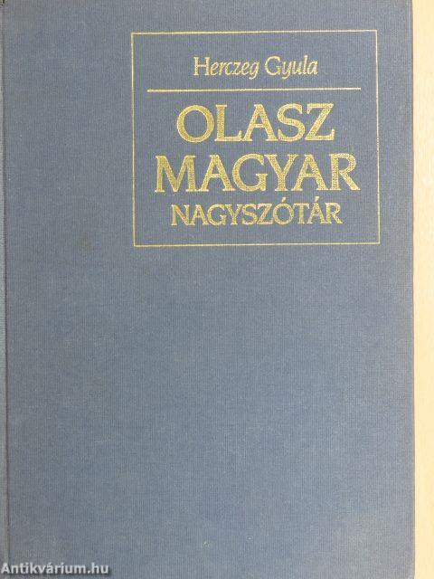 Olasz-magyar nagyszótár 1-2.