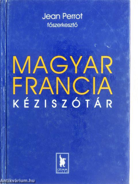 Magyar-francia kéziszótár