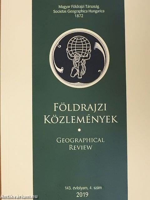 Földrajzi Közlemények 2019/4.