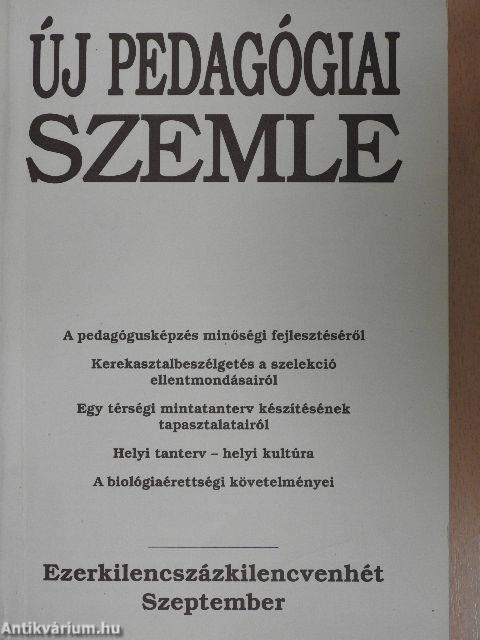 Új Pedagógiai Szemle 1997. szeptember