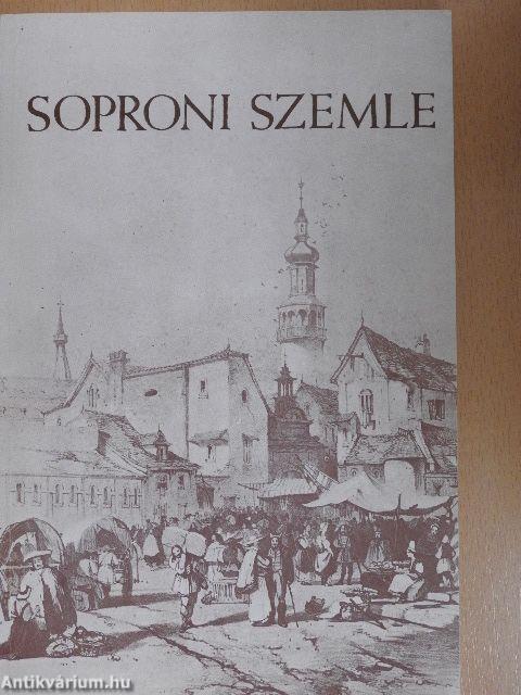 Soproni Szemle 1995/1.