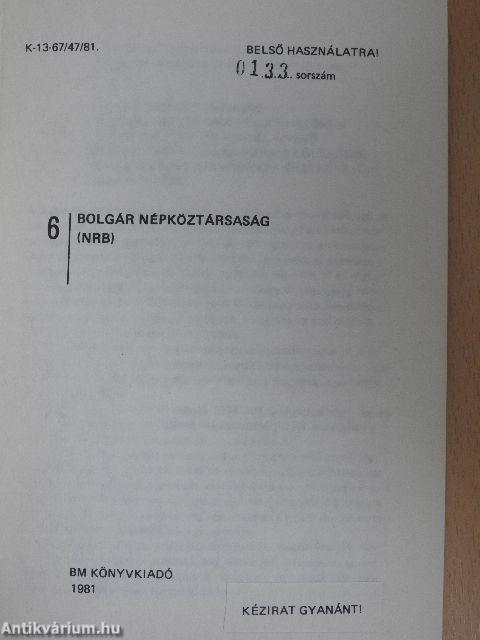 Bolgár Népköztársaság (NRB) 