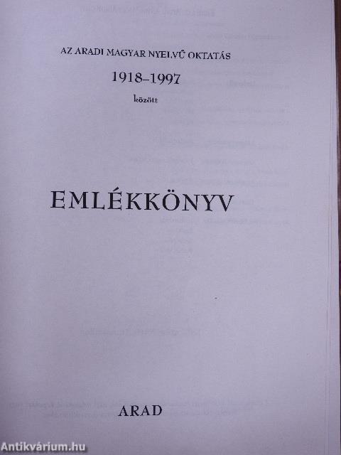 Emlékkönyv