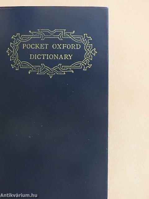 The Pocket Oxford Dictionary of Current English