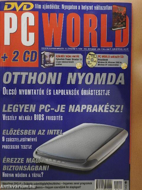 PC World 2002. november - 2 db CD-vel