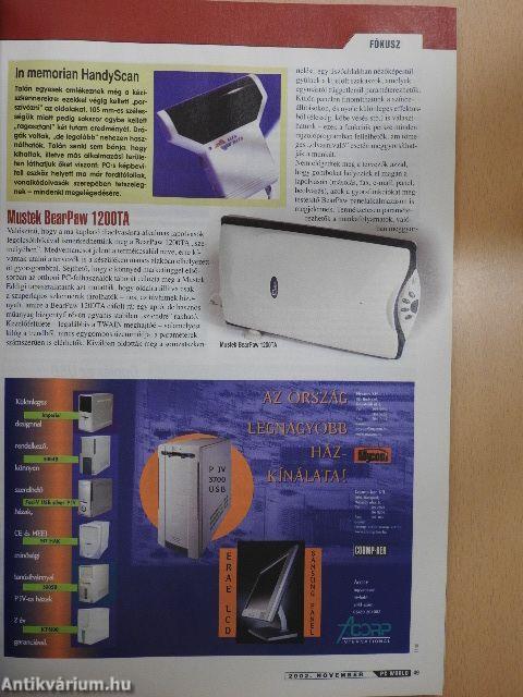 PC World 2002. november - 2 db CD-vel