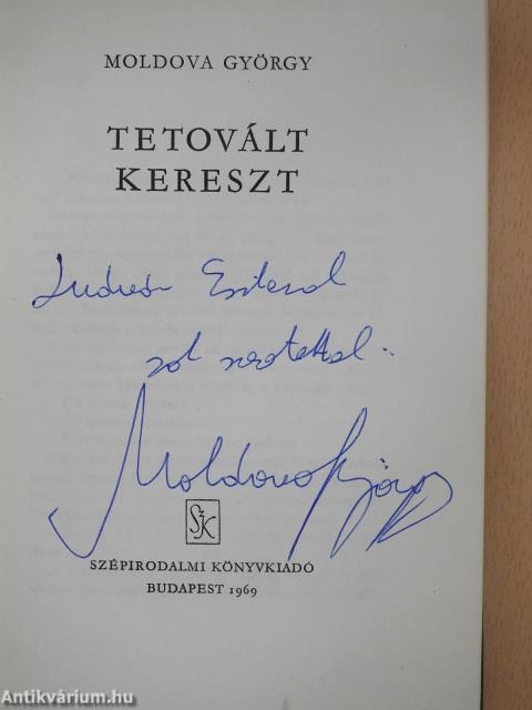Tetovált kereszt (dedikált példány)