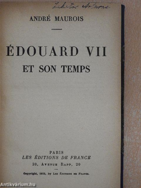 Édouard VII et son temps