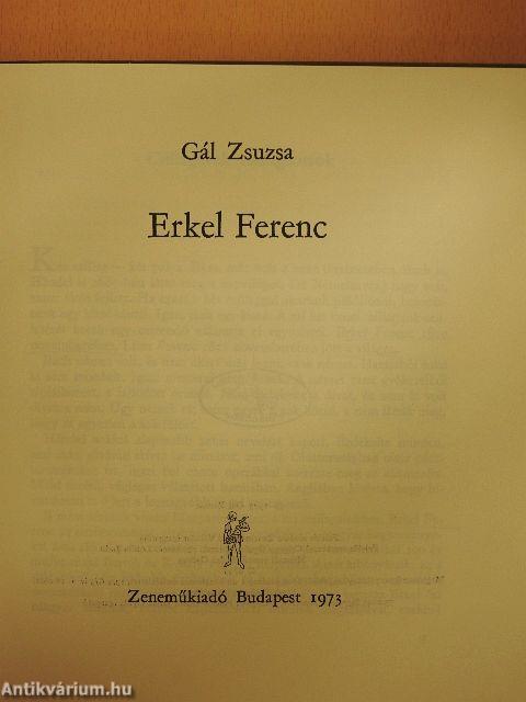 Erkel Ferenc - lemezzel