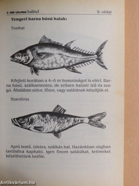 A 100 legjobb halétel