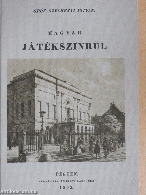 Magyar játékszinrül