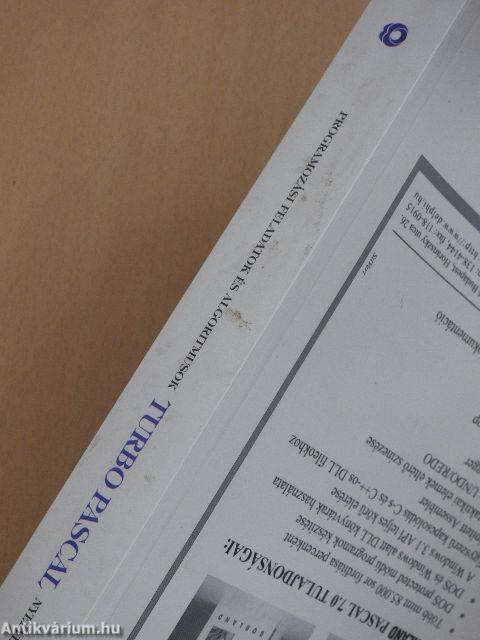Programozási feladatok és algoritmusok Turbo Pascal nyelven