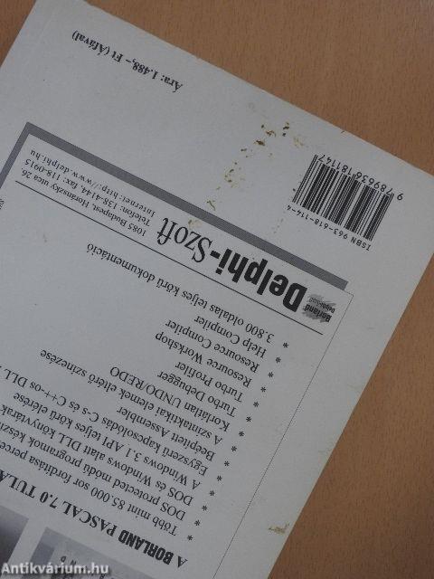 Programozási feladatok és algoritmusok Turbo Pascal nyelven