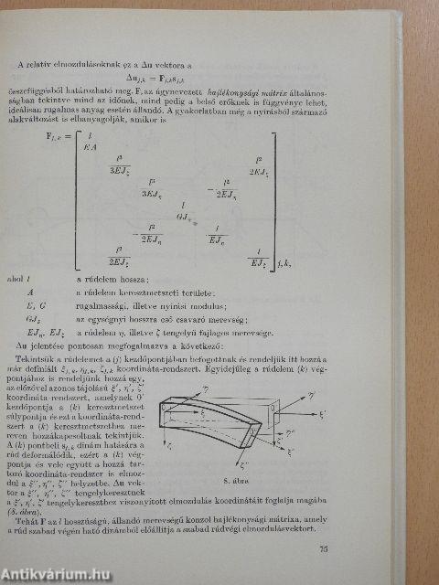 Rúdszerkezetek elmélete és számítása