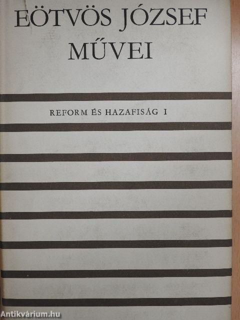 Reform és hazafiság I-III.