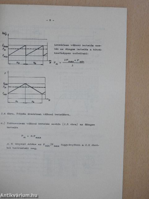 Gördülőcsapágyazások méretezése